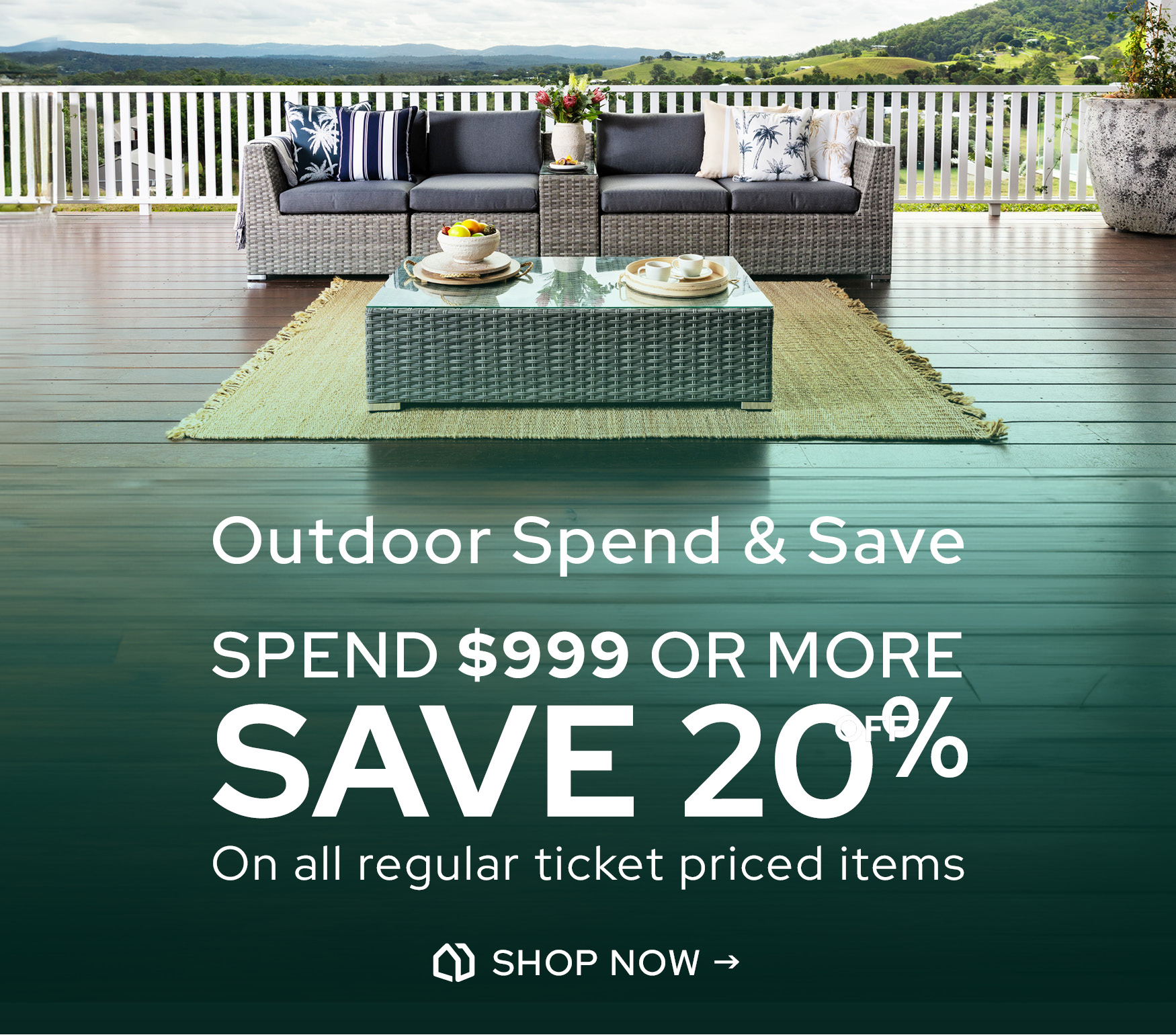 Outdoor Spend and Save